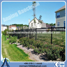 Baochuan fabulous low price steel fence/wrought iron/aluminum fence